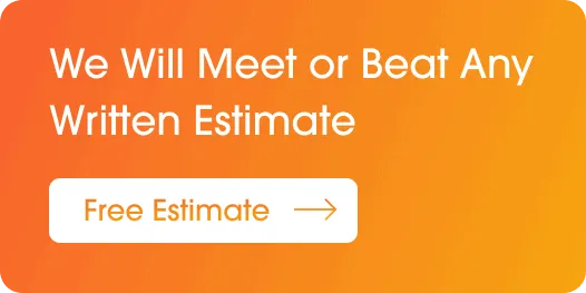 We will meet or beat any written estimate. Free estimate.